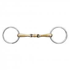 Cupris Snaffle, double jointed