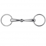 Pony Snaffle Bit, nickel plated with iron
