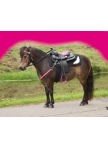 Synthetic Western Saddle Think Pink for Pony
