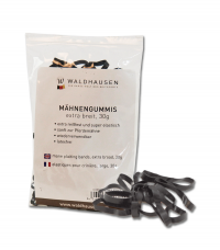 Mane plaiting bands, extra broad