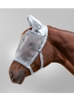 Pasture halter with fly mask
