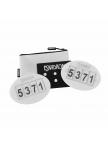 Start Number Set Eskadron Quick-Pin 4 Core