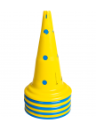 Set of 8 XL pylons including bag (height 50 cm)