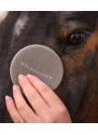 Round soft grooming sponge