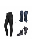 Ella Riding Leggings & Chelsea Ankle Boots &  Chaps Api Basic