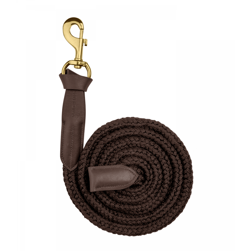 Royal lead rope with leather details Royal lead rope with leather details