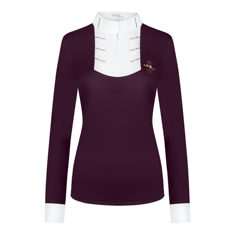 Competition shirt FP Ingrid LS Vintage Gold Competition shirt FP Ingrid LS Vintage Gold
