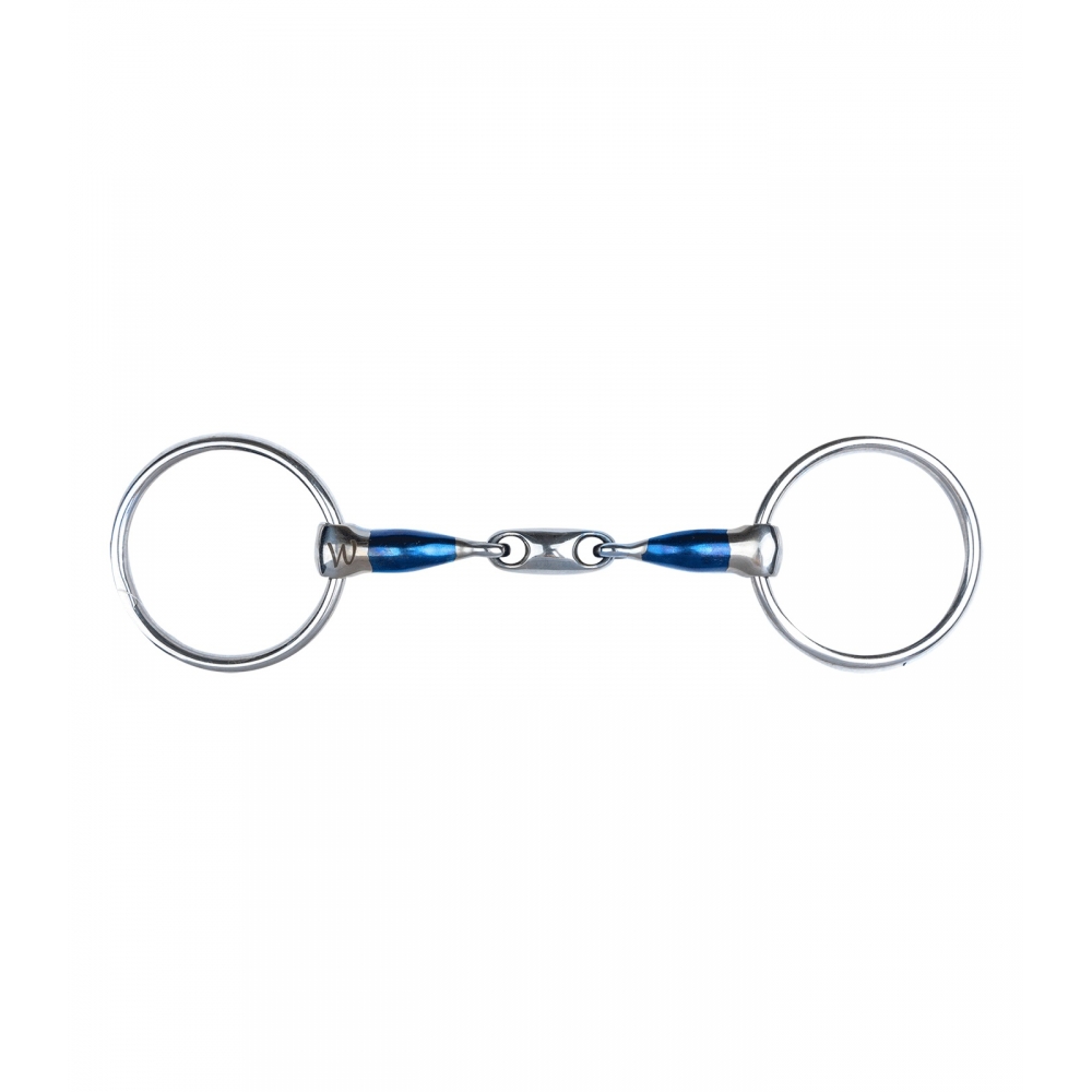 Sweet Iron Snaffle Bit, Double-Jointed Sweet Iron Snaffle Bit, Double-Jointed