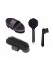 Set Flexi: Flexi Body Brush, Wonderbrush, Tail and mane comb Fair Play and Hoof Pick Brush