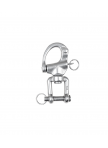 Safety shackle, stainless steel 128 mm