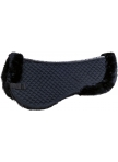 Synthetic lambswool saddle pad