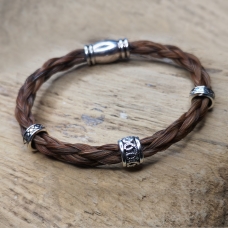 Handmade bracelet from horse hair