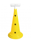 Set of 8 XL pylons including bag (height 50 cm)