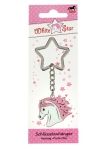 Keyring White Star, head