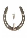 Horseshoe hook made of brass