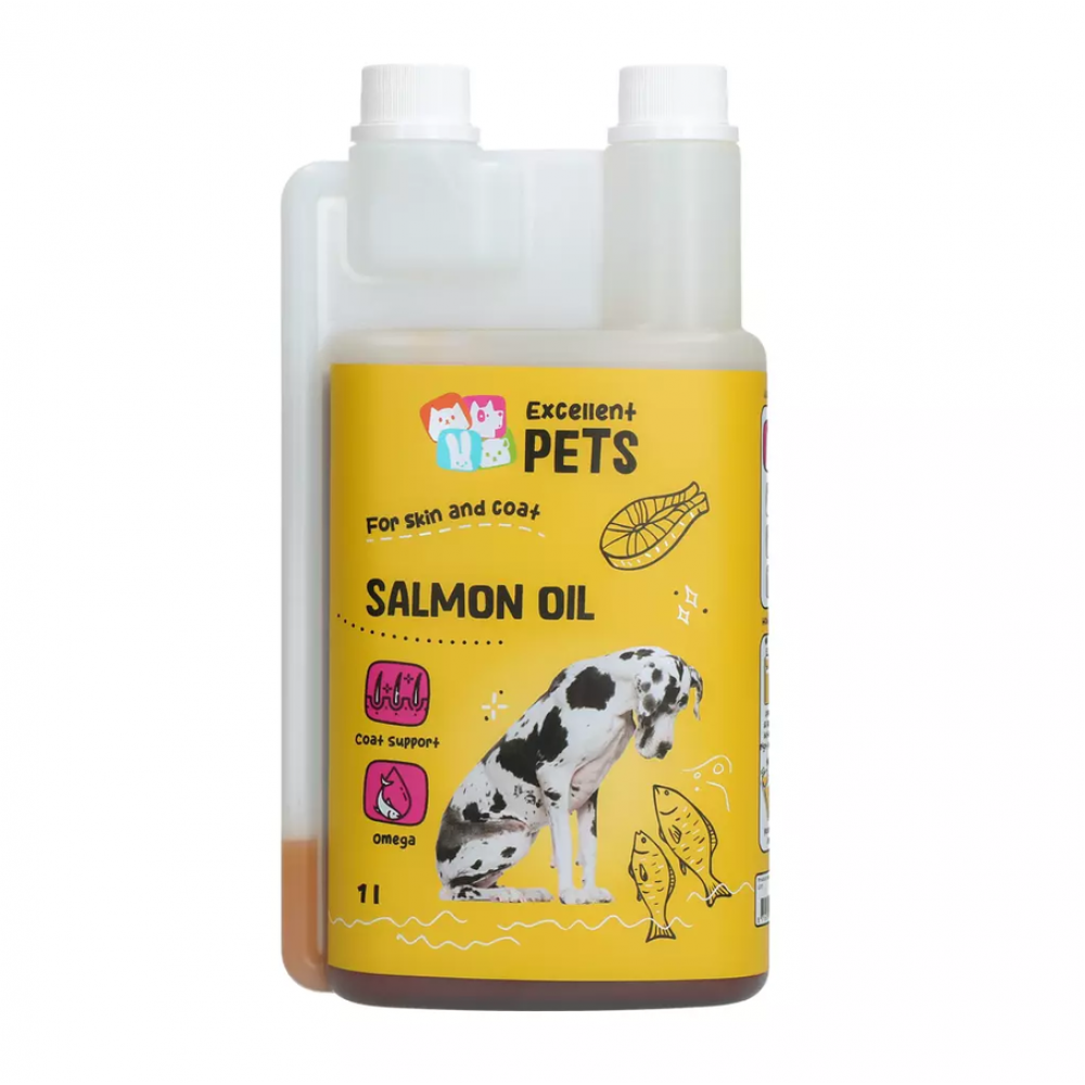 Excellent Pets Salmon Oil 1 ltr Excellent Pets Salmon Oil 1 ltr