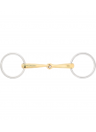 Cyprium water snaffle bit, single jointed