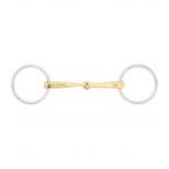Cyprium water snaffle bit, single jointed