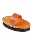 HardWood horse grooming brush, synthetic bristles