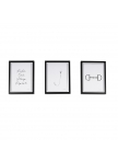 Wall Art, Set of 3, Eskadron Platinum 25 Wall Art, Set of 3, Eskadron Platinum 25