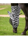Zebra eczema fly mask