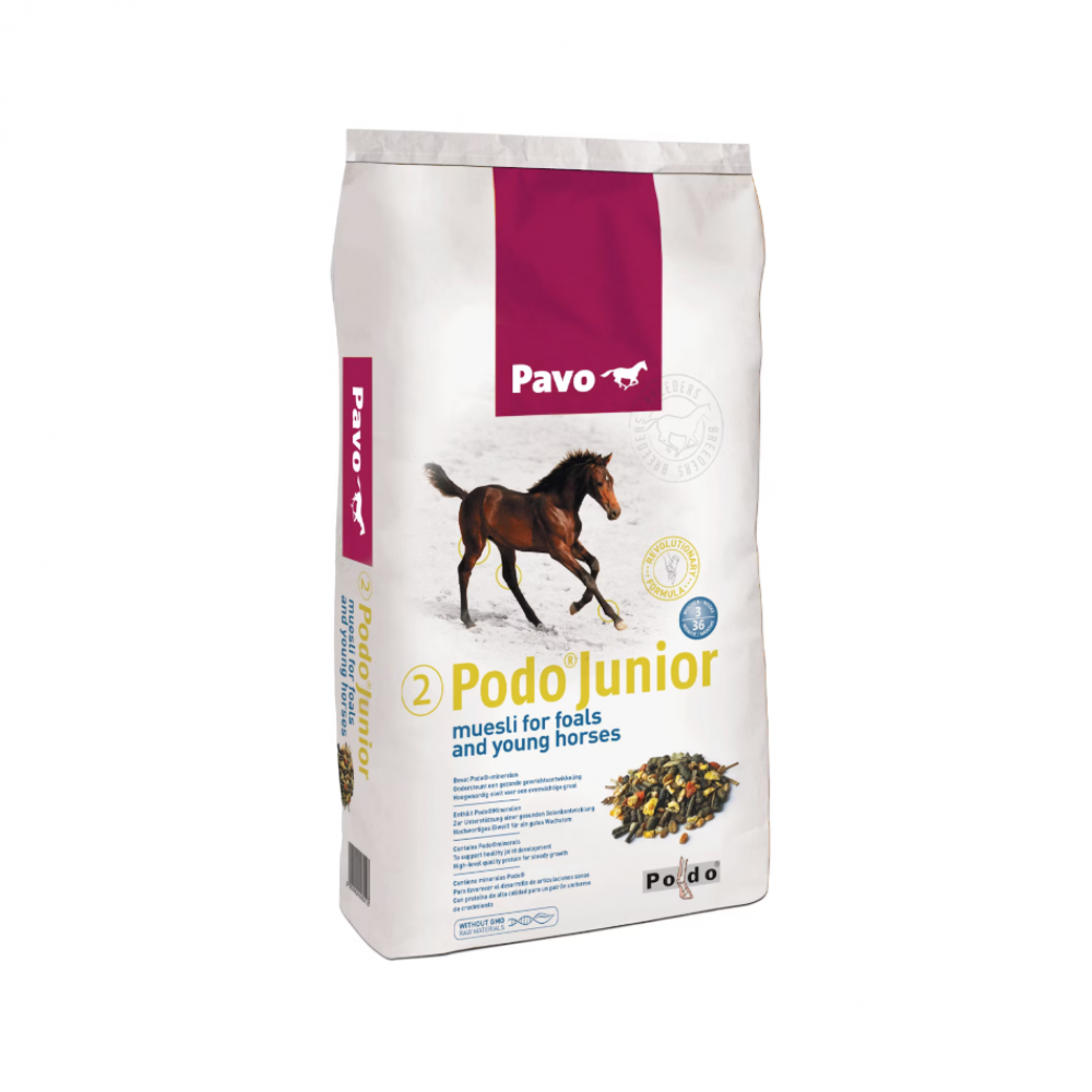 Pavo Podo®Junior for young horses, 15 kg Pavo Podo®Junior for young horses, 15 kg