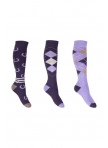 Riding socks Cardiff, set of 3