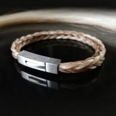 Handmade bracelet from horse hair
