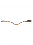 Shine Waldhausen X-Line browband, brown