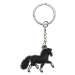 Soft Keyring Pony, black