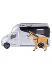 Horse trailer playset with light and sound