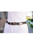 Elastic Belt Rosegold Glamour Style Elastic Belt Rosegold Glamour Style
