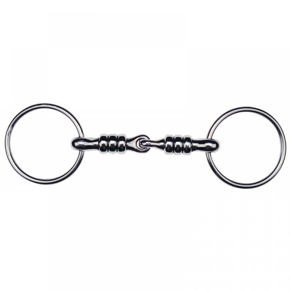 FEELING Ring snaffle with cherry rollers FEELING Ring snaffle with cherry rollers