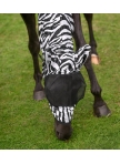 Zebra eczema fly mask