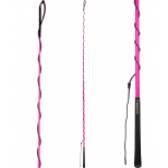 Telescopic lunging whip with golf grip