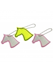 Reflective Hanger Horse Head, Set of 3