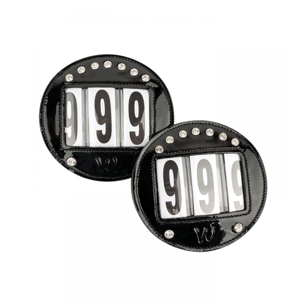 Patent Leather Bridle Numbers Patent Leather Bridle Numbers