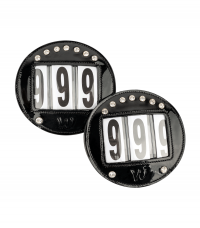Patent Leather Bridle Numbers