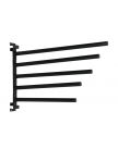 Saddle pad holder with 5 swivelling arms