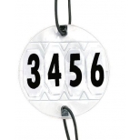 Adjustable competition show numbers (pair)