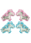 Reflective Hair Clip Guardian, Set of 4