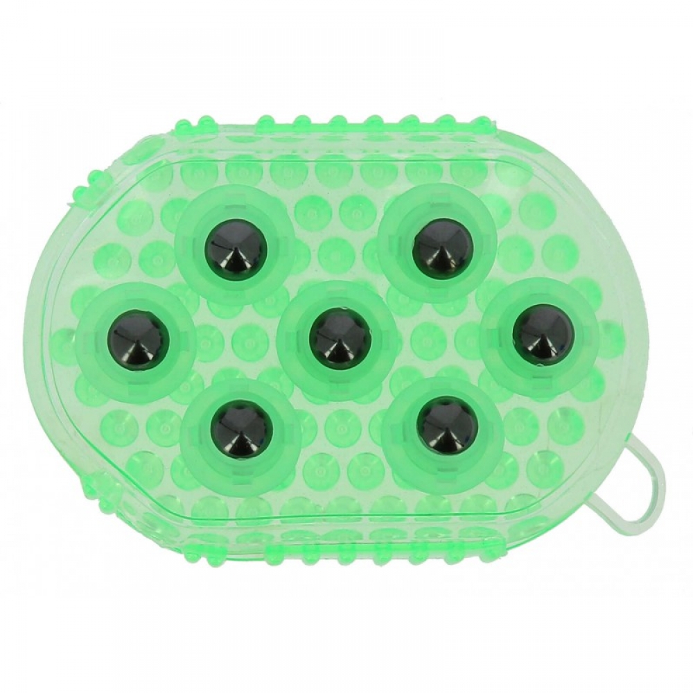 HIPPOTONIC Curry Comb and massage double sided glove HIPPOTONIC Curry Comb and massage double sided glove