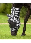 Zebra eczema fly mask