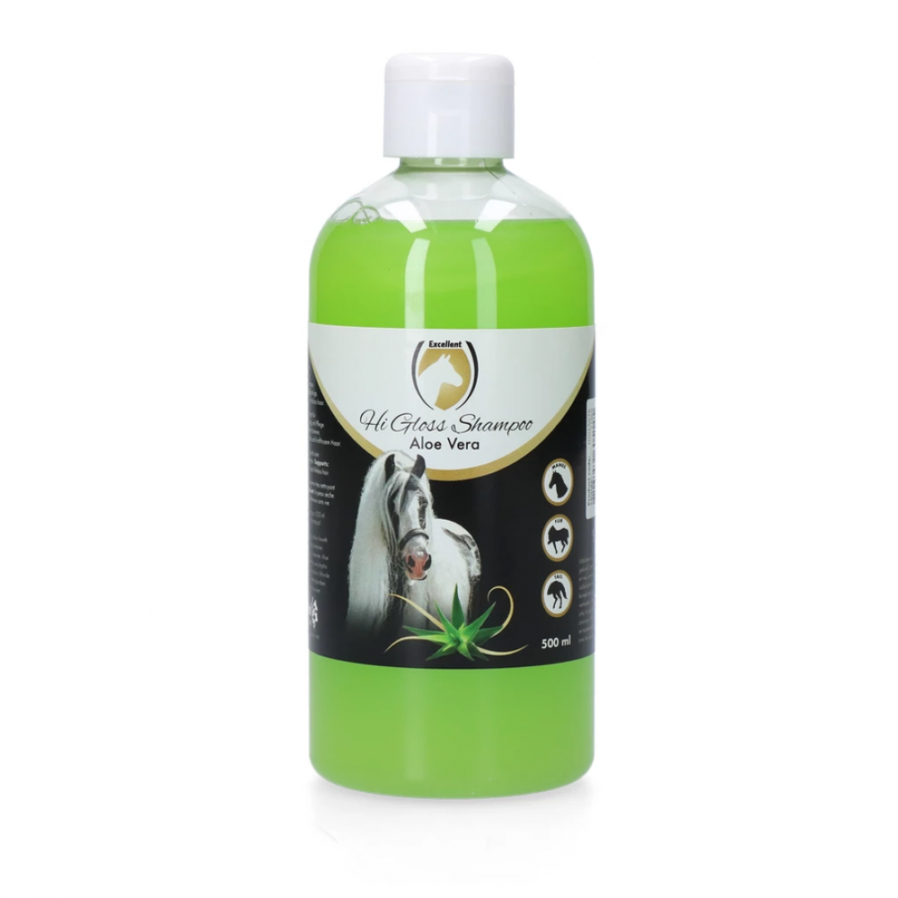 Excellent Horse Hi Gloss Shampoo Aloe Vera 500 ml Excellent Horse Hi Gloss Shampoo Aloe Vera 500 ml