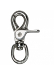 Carabiner for guide pulley, stainless steel