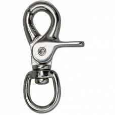 Carabiner for guide pulley, stainless steel