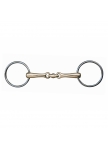 Loose ring snaffle + lozenge 18 mm + argentan