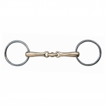 Loose ring snaffle + lozenge 18 mm + argentan