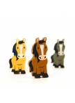 Erasers "3 horses in the stable"