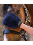 Lucky lambskin grooming glove